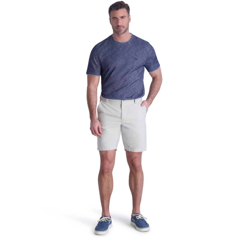 Chaps Men's & Big Men's Seacoast Wash Cotton Oxford Shorts, 9" Inseam